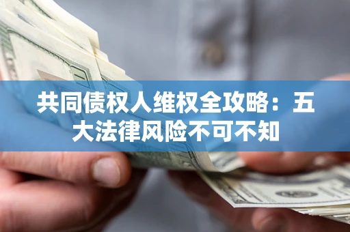 武汉共同债权人维权全攻略：五大法律风险不可不知