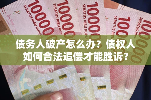 武汉债务人破产怎么办？债权人如何合法追偿才能胜诉？
