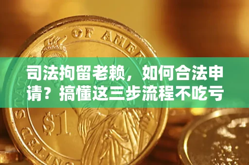武汉司法拘留老赖，如何合法申请？搞懂这三步流程不吃亏！