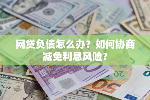 武汉网贷负债怎么办？如何协商减免利息风险？