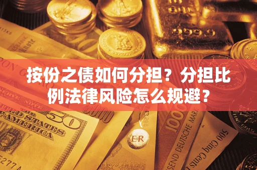 武汉按份之债如何分担？分担比例法律风险怎么规避？