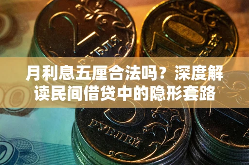 武汉月利息五厘合法吗？深度解读民间借贷中的隐形套路