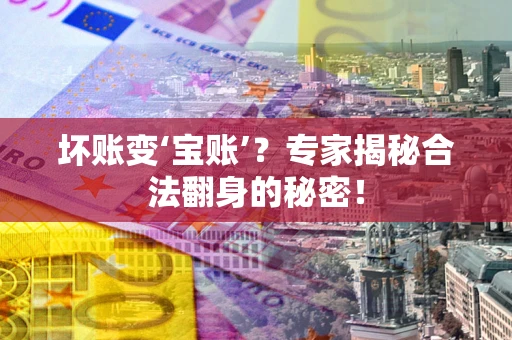 武汉坏账变‘宝账’？专家揭秘合法翻身的秘密！