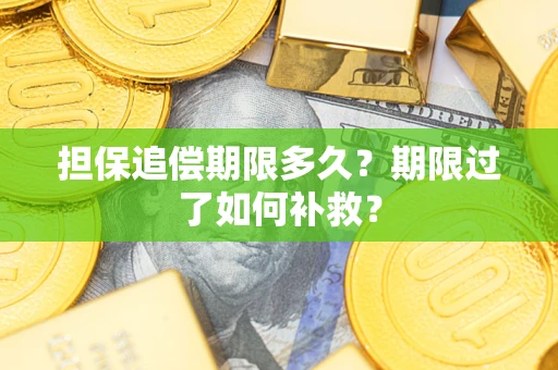 武汉担保追偿期限多久？期限过了如何补救？