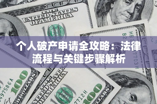 武汉个人破产申请全攻略：法律流程与关键步骤解析